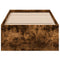 vidaXL Bed Frame without Mattress Smoked Oak 90x200 cm