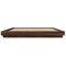vidaXL Bed Frame with LED Lights without Mattress Brown Oak 200x200cm