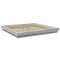 vidaXL Bed Frame with LED Lights without Mattress Grey Sonoma 180x200cm