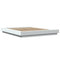 vidaXL Bed Frame with LED Lights without Mattress White 160x200cm