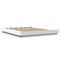 vidaXL Bed Frame with LED Lights without Mattress White 160x200cm