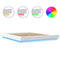 vidaXL Bed Frame with LED Lights without Mattress White 160x200cm