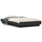 vidaXL Bed Frame with LED Lights without Mattress Black 100x200cm