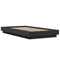 vidaXL Bed Frame with LED Lights without Mattress Black 100x200cm