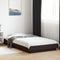 vidaXL Bed Frame with LED Lights without Mattress Black 100x200cm