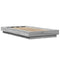 vidaXL Bed Frame with LED Lights without Mattress Grey Sonoma 90x190cm