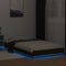 vidaXL Bed Frame with LED Lights without Mattress Brown Oak 90x190cm