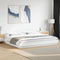 vidaXL Bed Frame without Mattress White 180x200 cm Super King