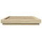 vidaXL Bed Frame without Mattress Sonoma Oak 140x200 cm