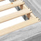 vidaXL Bed Frame without Mattress Grey Sonoma 140x200 cm