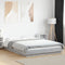 vidaXL Bed Frame without Mattress Grey Sonoma 140x200 cm