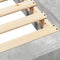 vidaXL Bed Frame without Mattress Concrete Grey 120x200 cm