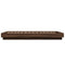 vidaXL Bed Frame without Mattress Brown Oak 100x200 cm