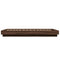 vidaXL Bed Frame without Mattress Brown Oak 90x190 cm Single