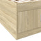vidaXL Daybed with Drawers without Mattress Sonoma Oak 100x200 cm