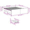 vidaXL Bed Frame with Drawers without Mattress Sonoma Oak 160x200 cm