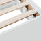 vidaXL Bed Frame with Drawers without Mattress White 150x200 cm King Size