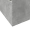 vidaXL Bed Frame with Drawers without Mattress Concrete Grey 150x200 cm King Size
