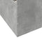 vidaXL Bed Frame with Drawers without Mattress Concrete Grey 120x200 cm