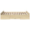 vidaXL Bed Frame with Drawers without Mattress Sonoma Oak 140x190 cm