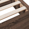 vidaXL Bed Frame with Drawers without Mattress Brown Oak 120x190 cm Small Double