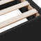 vidaXL Bed Frame with Drawers without Mattress Black 100x200 cm