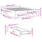 vidaXL Bed Frame with Drawers without Mattress Grey Sonoma 160x200 cm