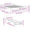 vidaXL Bed Frame with Drawers without Mattress Sonoma Oak 150x200 cm King Size