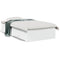 vidaXL Bed Frame with Drawers without Mattress White 90x200 cm
