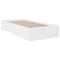 vidaXL Bed Frame with Drawers without Mattress White 90x200 cm