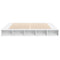 vidaXL Bed Frame without Mattress White 200x200 cm