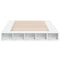 vidaXL Bed Frame without Mattress White 160x200 cm