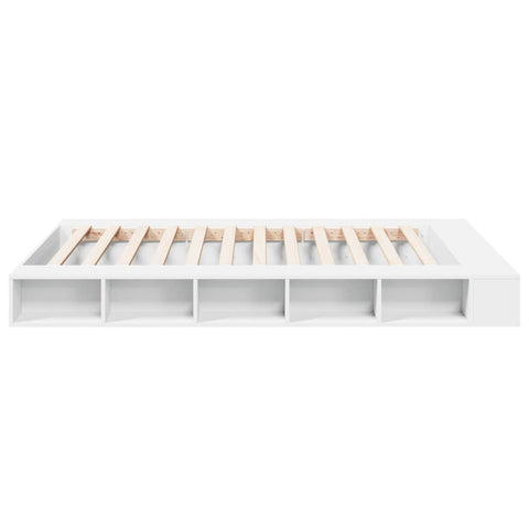 vidaXL Bed Frame without Mattress White 160x200 cm