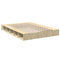 vidaXL Bed Frame without Mattress Sonoma Oak 140x200 cm