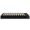 vidaXL Bed Frame without Mattress Black 120x200 cm