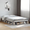vidaXL Bed Frame without Mattress Grey Sonoma 140x190 cm