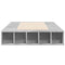 vidaXL Bed Frame without Mattress Concrete Grey 90x200 cm