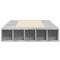 vidaXL Bed Frame without Mattress Concrete Grey 90x190 cm Single