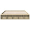 vidaXL Bed Frame without Mattress Sonoma Oak 200x200 cm