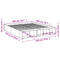 vidaXL Bed Frame without Mattress Sonoma Oak 200x200 cm