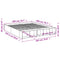 vidaXL Bed Frame without Mattress Smoked Oak 200x200 cm