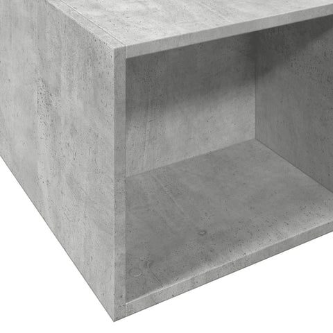 vidaXL Bed Frame without Mattress Concrete Grey 160x200 cm