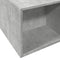 vidaXL Bed Frame without Mattress Concrete Grey 160x200 cm