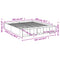 vidaXL Bed Frame without Mattress Concrete Grey 160x200 cm