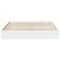 vidaXL Bed Frame with Drawers without Mattress White 180x200 cm Super King