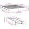 vidaXL Bed Frame with Drawers without Mattress White 180x200 cm Super King