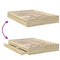 vidaXL Bed Frame with Drawers without Mattress Sonoma Oak 160x200 cm