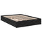 vidaXL Bed Frame with Drawers without Mattress Black 150x200 cm King Size