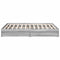 vidaXL Bed Frame with Drawers without Mattress Grey Sonoma 150x200 cm King Size
