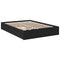 vidaXL Bed Frame with Drawers without Mattress Black 120x200 cm